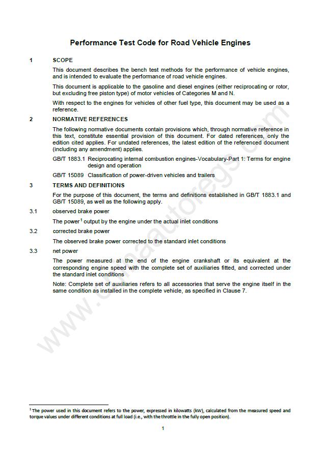 GB/T 18297-2024英文版翻译《汽车发动机性能试验方法》